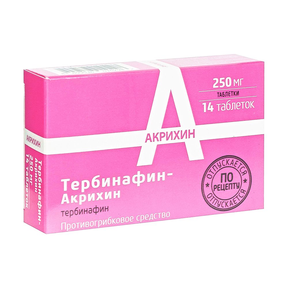фото упаковки Тербинафин-Акрихин