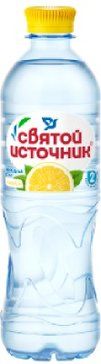 фото упаковки Вода Святой источник питьевая с соком лимона и ароматом мяты
