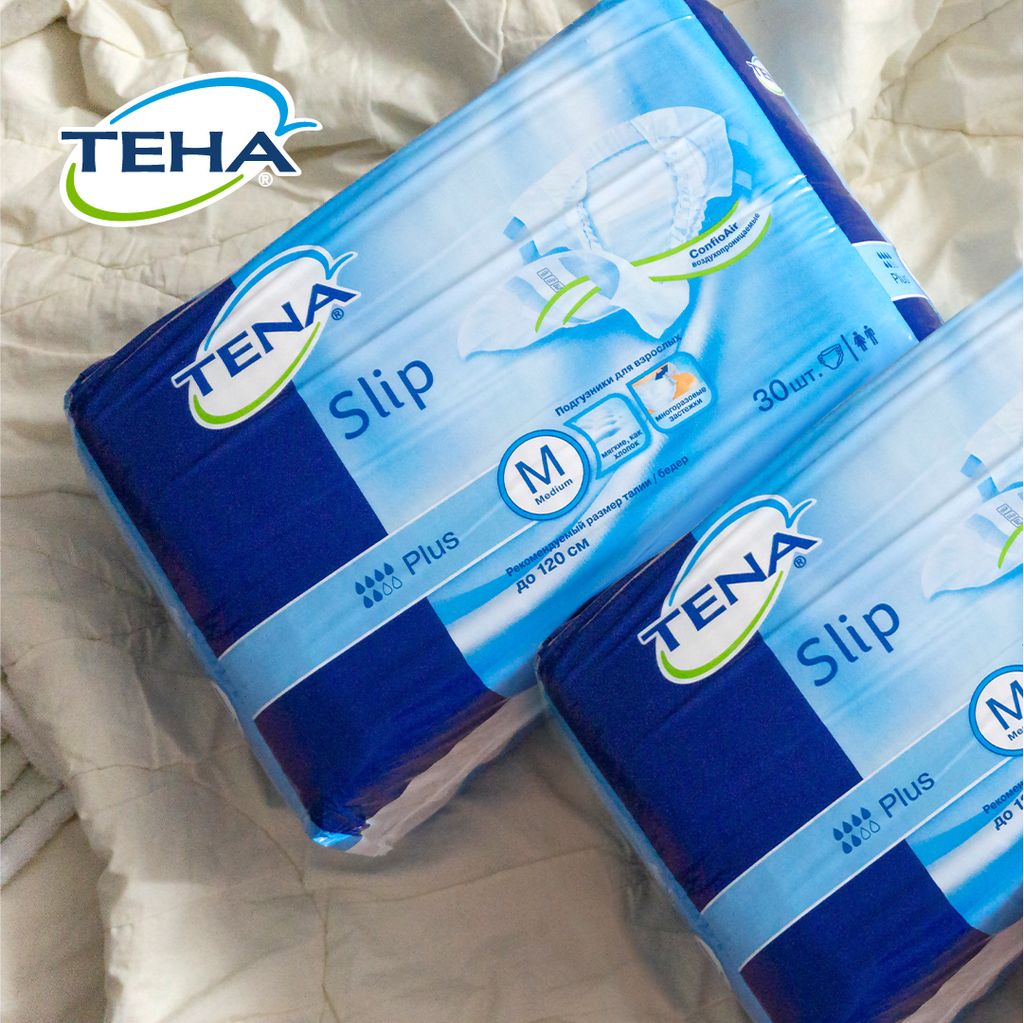 Подгузники для взрослых Tena Slip Plus, Large L (3), 30 шт.