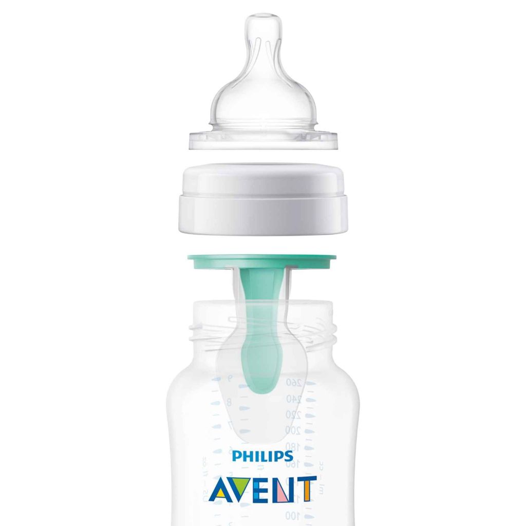 Philips Avent Бутылочка с силиконовой соской Natural Response 0m+, арт. SCY670/02, бутылочка для кормления, медленный поток, 125 мл, 2 шт.