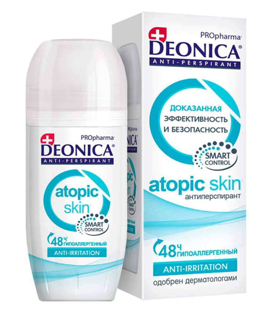 фото упаковки Deonica PROpharma Антиперспирант Atopic skin