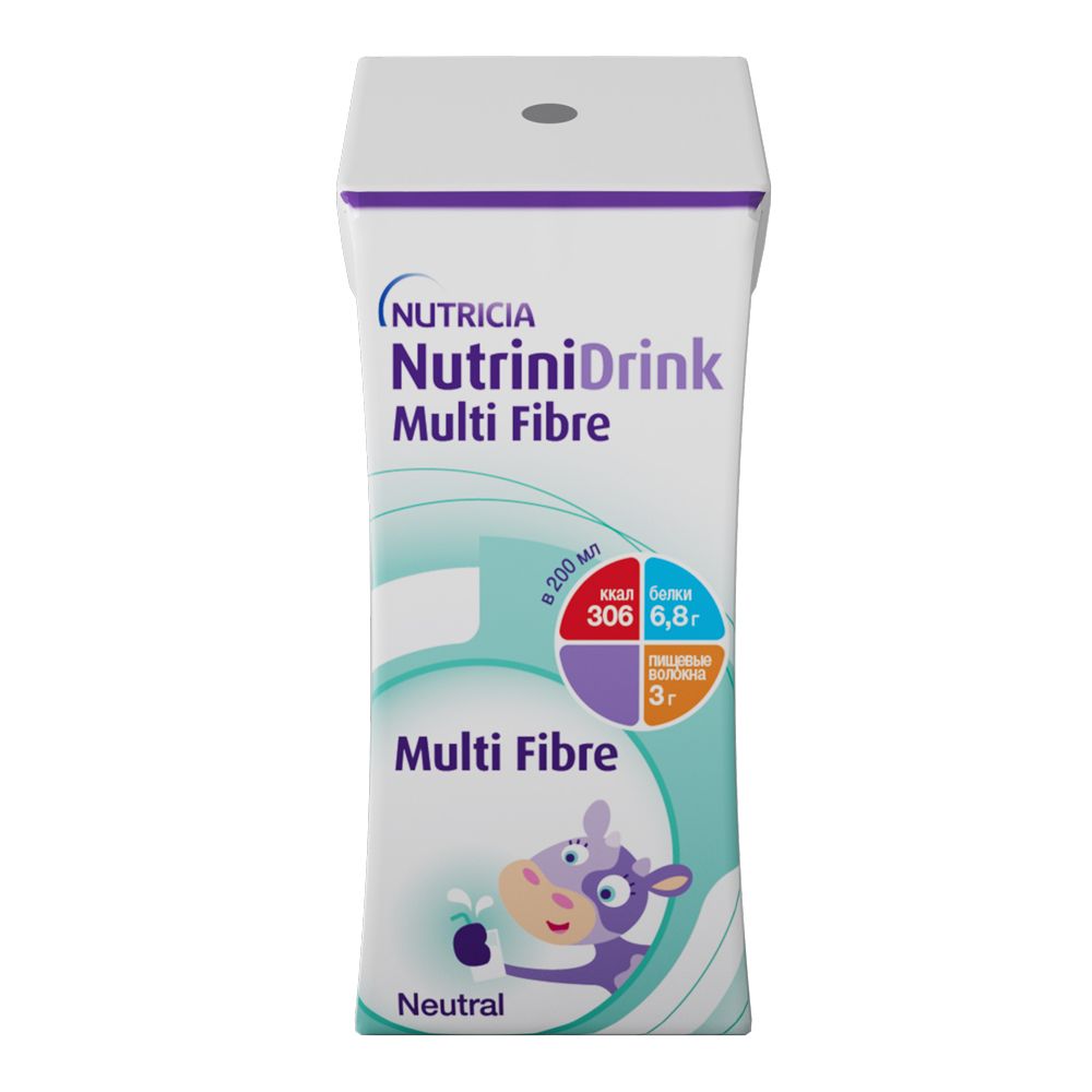 фото упаковки Nutrinidrink Multi Fibre с пищевыми волокнами