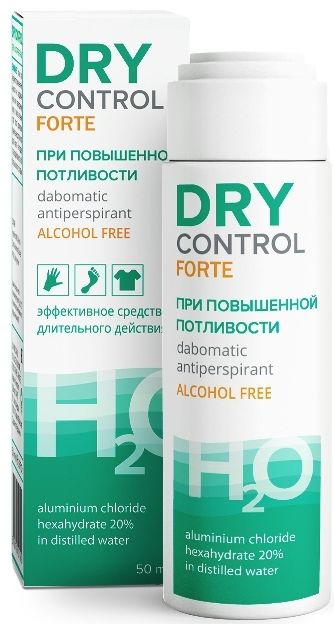 фото упаковки Dry Control Forte дабоматик антиперспирант без спирта 20%