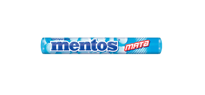 фото упаковки Mentos Жевательные драже мята