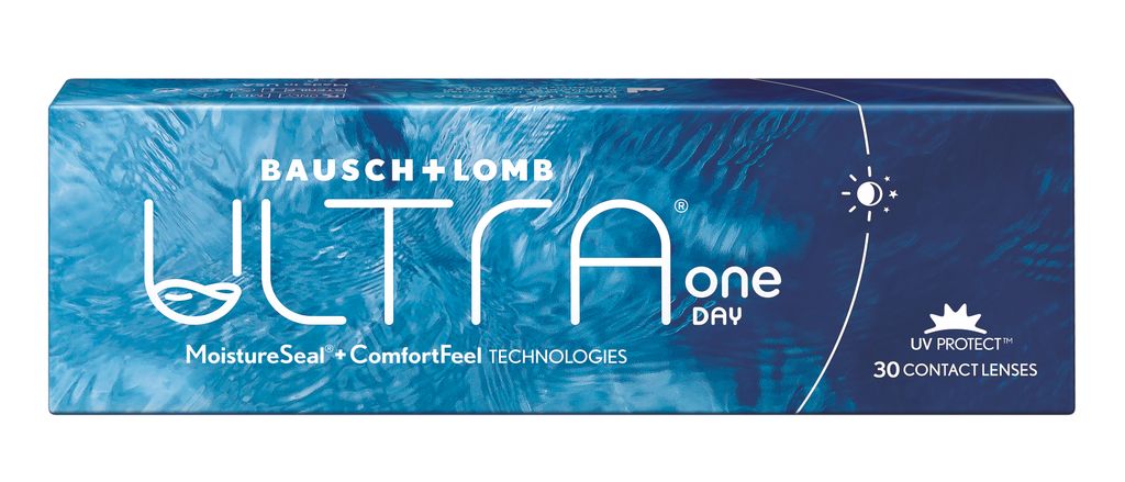 фото упаковки Ultra One Day Мягкие контактные линзы, -5.50, 8.6, 30 шт. фото упаковки Ultra One Day Мягкие контактные линзы