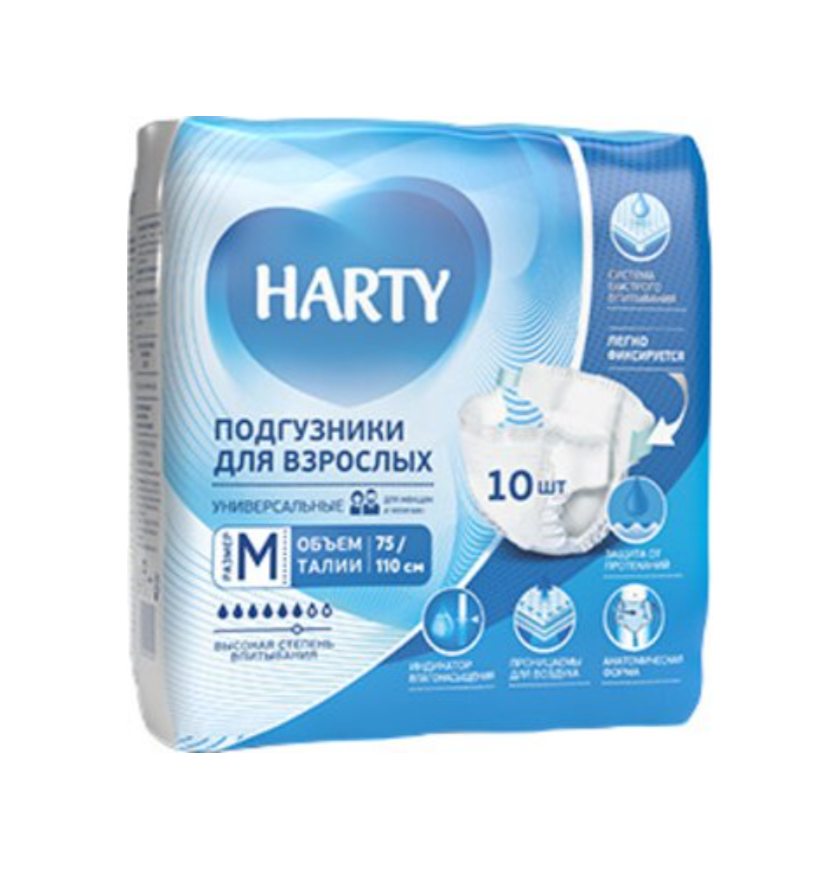 фото упаковки Harty Подгузники для взрослых