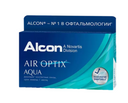 Alcon Air Optix aqua контактные линзы плановой замены, BC=8,6 d=14,2, D(-3.00), стерильно, 3 шт.
