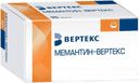 Мемантин-Вертекс, 20 мг, таблетки, покрытые пленочной оболочкой, 30 шт.