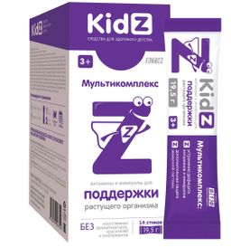 Kidz Мультикомплекс батончик желейный