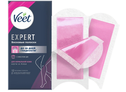 Veet Expert Восковые полоски для депиляции