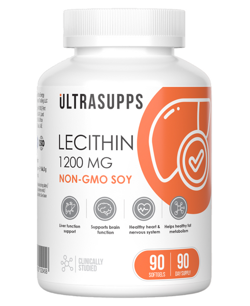 Ultrasupps Лецитин, капсулы мягкие, 90 шт.