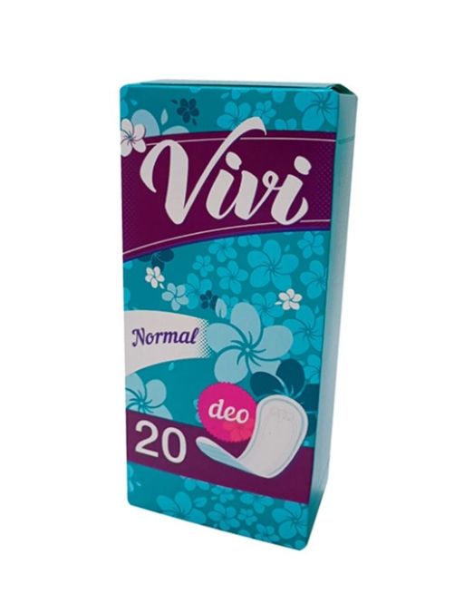 Vivi Normal Deo прокладки женские ежедневные, прокладки гигиенические, 20 шт.