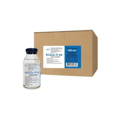 Йогексол ТР, 300 мг йода/мл, раствор для инъекций, 100 мл, 10 шт.