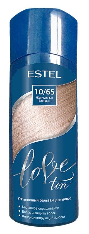 Estel Love Ton Оттеночный бальзам для волос, тон 10/65 Жемчужный блондин, 150 мл, 1 шт.