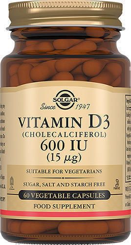 Solgar Витамин D3 600 МЕ, капсулы, 60 шт.