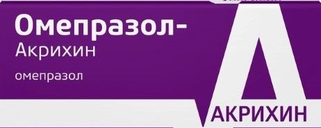 Омепразол-Акрихин, 20 мг, капсулы, 50 шт.