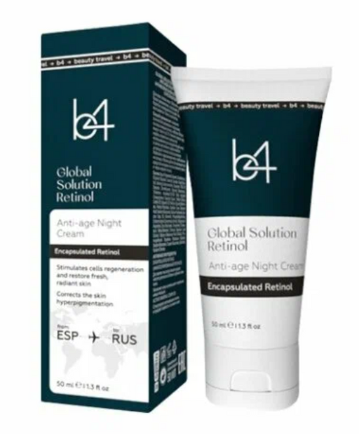 b4 Global Solution Retinol Крем ночной антивозрастной, крем, с ретинолом, 50 мл, 1 шт.
