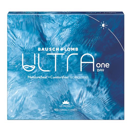 Ultra One Day Мягкие контактные линзы, -1.75, 8.6, 90 шт.