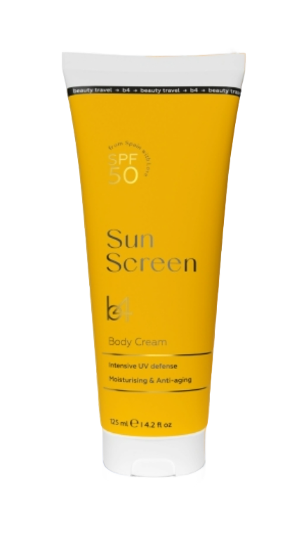 b4 Sun Screen крем солнцезащитный для тела, SPF50, крем, 125 мл, 1 шт.
