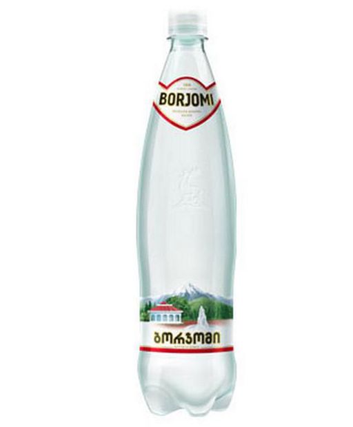 Вода минеральная Боржоми, лечебно-столовая газированная, в пластиковой бутылке, 0.5 л, 1 шт.