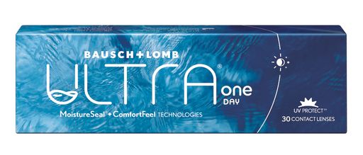 Ultra One Day Мягкие контактные линзы, -4.50, 8.6, 30 шт.