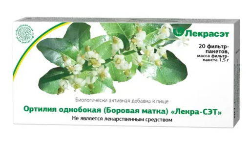 Ортилия однобокая (Боровая матка) Лекра- Сэт, 1,5 г, 20 шт.