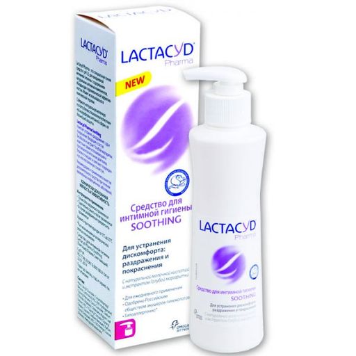 Lactacyd Pharma Soothing Средство для интимной гигиены смягчающее, гель, 250 мл, 1 шт.