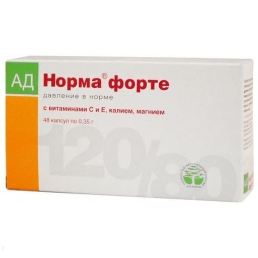 АД Норма форте, 0.35 г, капсулы, 48 шт.