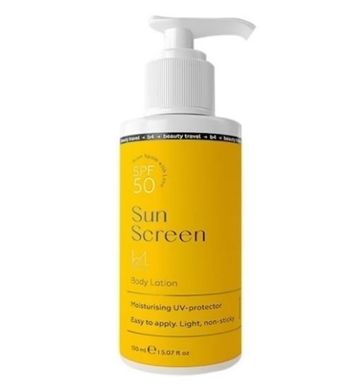 b4 Sun Screen лосьон солнцезащитный для тела, SPF50, лосьон для тела, 150 мл, 1 шт.